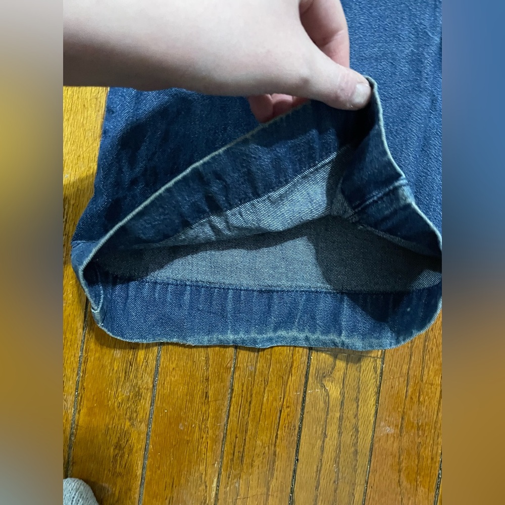 BDG 100% Cotton Wide Leg Flare Jeans - women’s size 28 - Picture 4 of 7